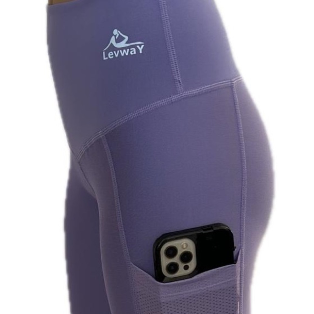 LEVWAY Leggings-NEW BRAND-Sportswear. Supplex material, Exercise